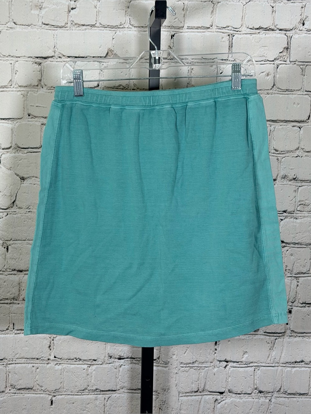 L.L. Bean  Mini Skirt Teal Green  Women's Size Medium New